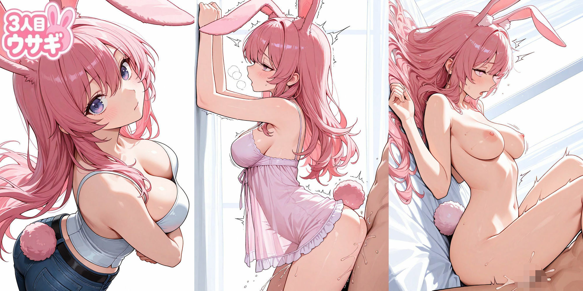 発情ケモミミ娘【ご主人様に生ハメ中出しおねだりエッチ】 サンプル画像 3