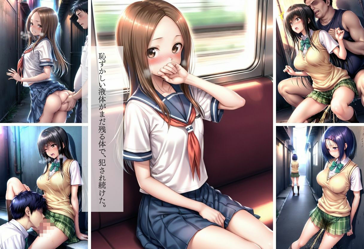 我慢できずに漏らした、びしょびしょの股間を見られながら犯●れた 画像3