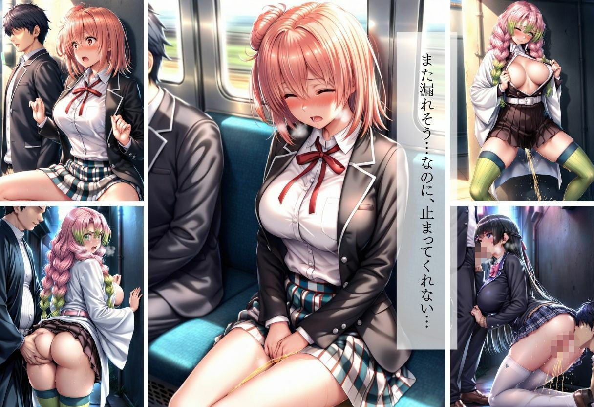 我慢できずに漏らした、びしょびしょの股間を見られながら犯●れた 画像5