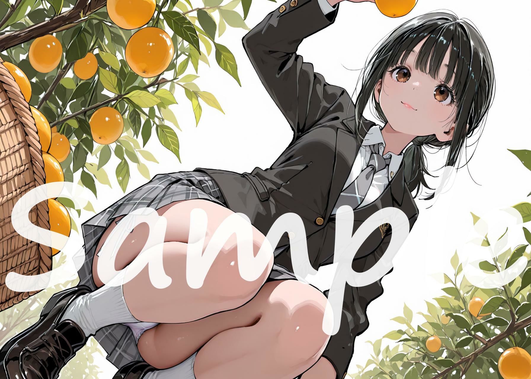 無防備なおんなのこたちのパンチラ/パンモロ イラスト集 画像1