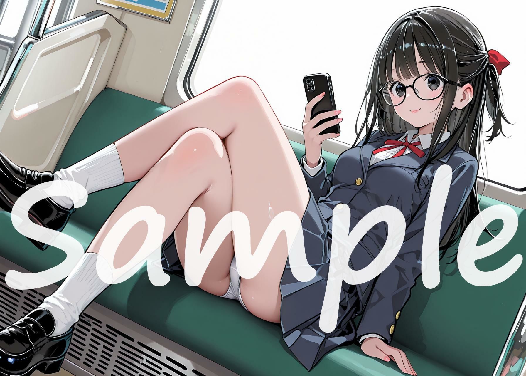 無防備なおんなのこたちのパンチラ/パンモロ イラスト集 画像4
