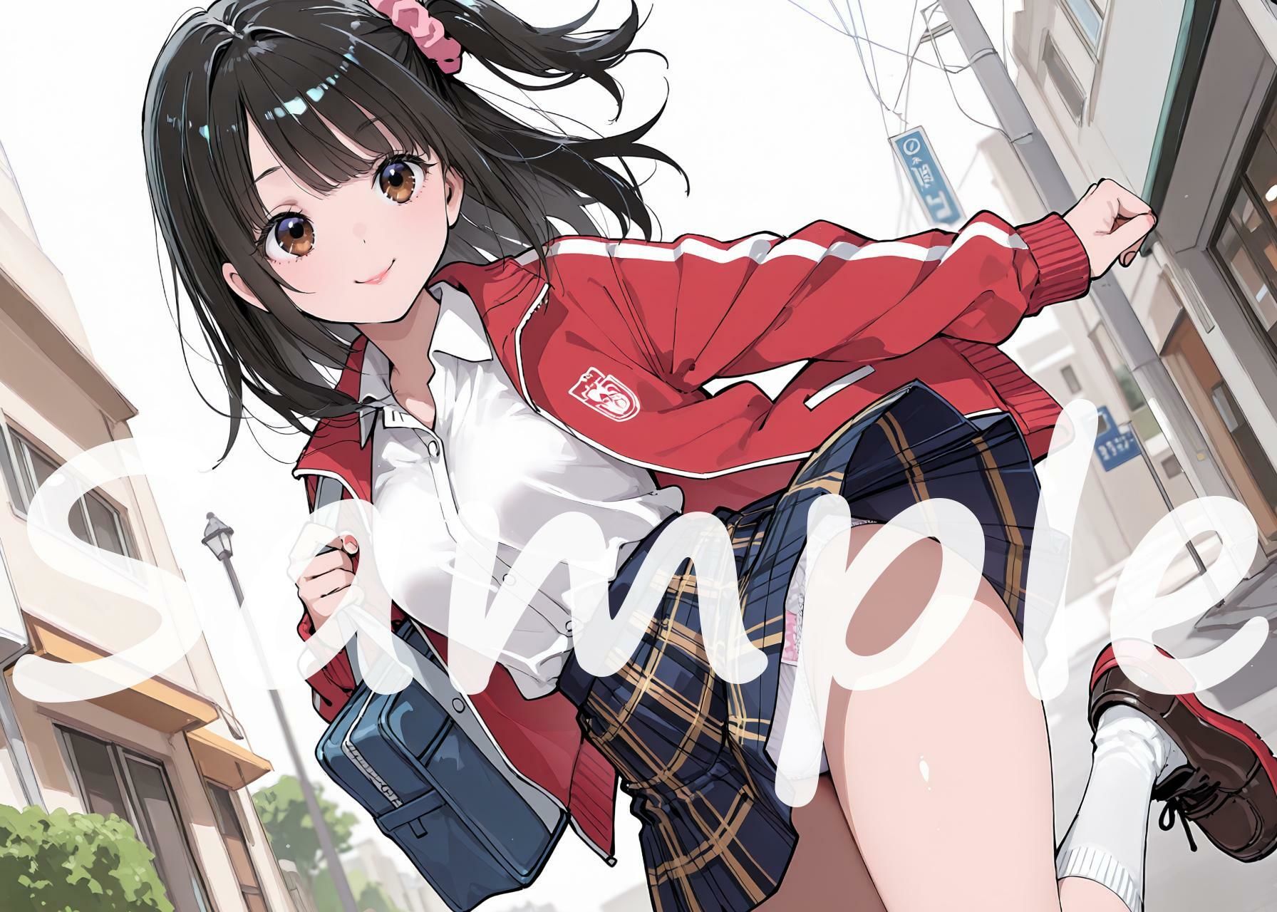 無防備なおんなのこたちのパンチラ/パンモロ イラスト集 画像5