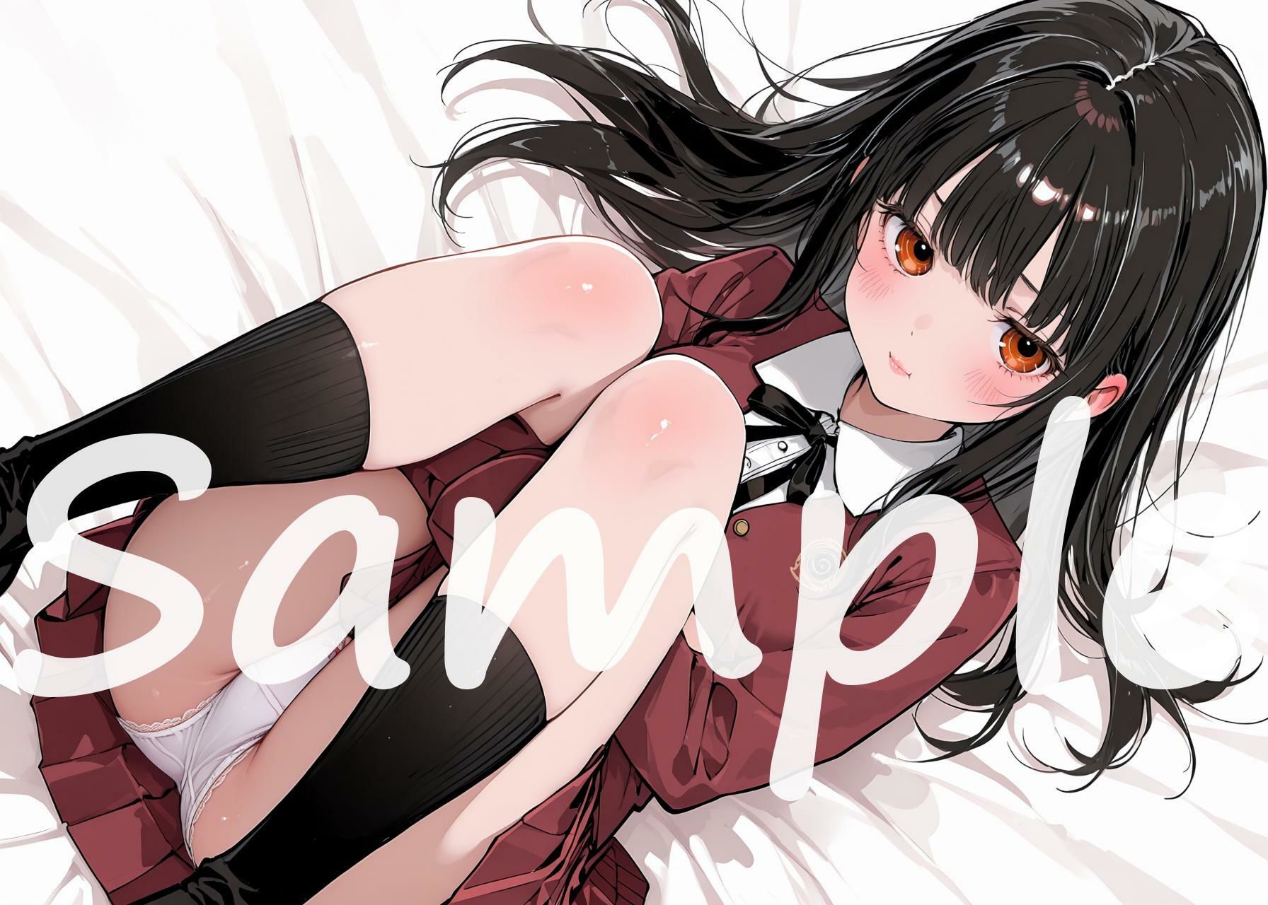 無防備なおんなのこたちのパンチラ/パンモロ イラスト集 画像10