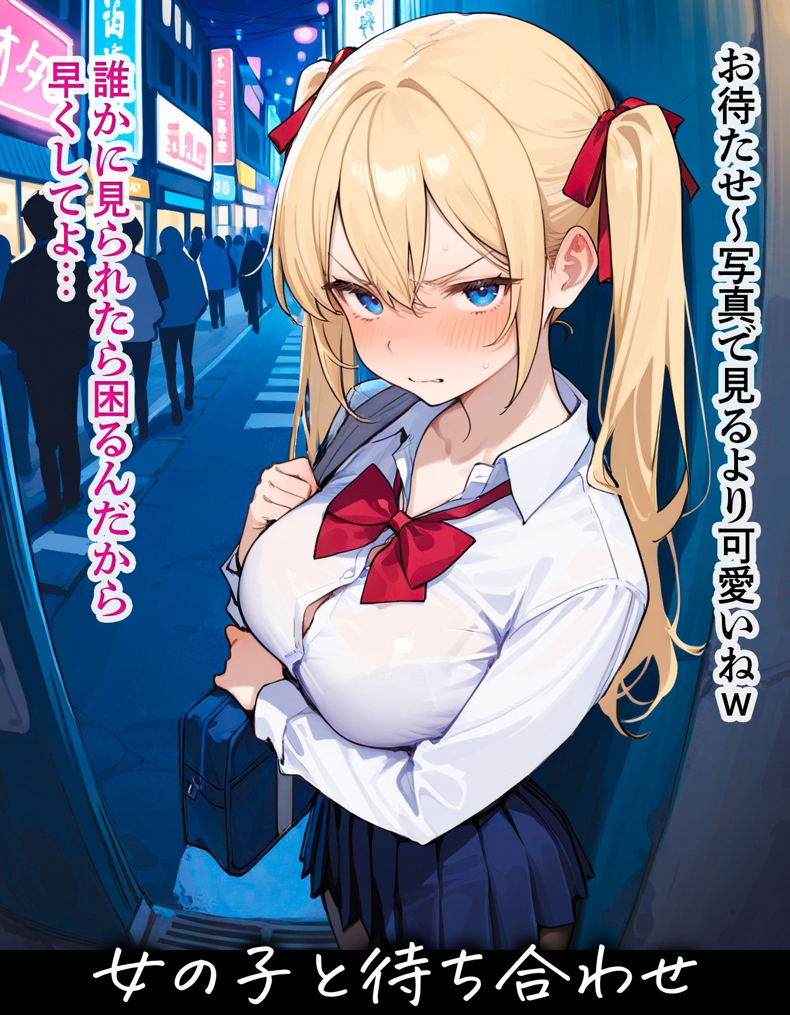 パパ活JK快楽堕ち！金欠ツインテギャルがチャイナドレス大好きおじさんに大人アリでバチボコに中出しされまくった件ww 画像1