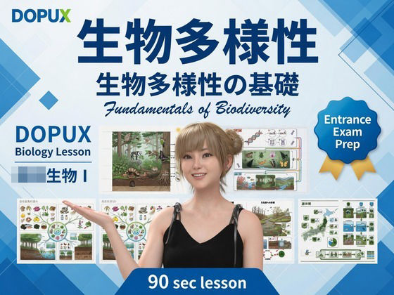 【▲20】パンチラガチャ★一ノ瀬廻里 大学に進学し強豪予備校『DOPUX（ドピュックス』で生物I，IIを教える名物講師に！（Vol.070:生物多様性）