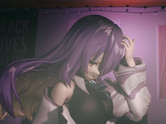 【約1時間7分】100万人超え人気Vtuberむーなちゃん！エロ配信部屋でやりまくれ！2シーン収録【Moona Hoshinova hololive】 画像1
