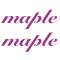 メープルメープル