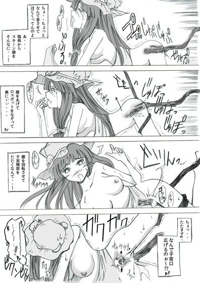 やれる！パチュリー・ノーレッジ 安眠高等弁務官事務所 エロ漫画3