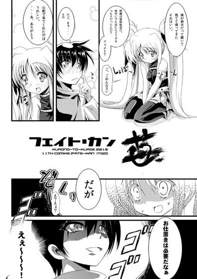 フェイトーカン苺 魔法少女リリカルなのは エロ漫画2