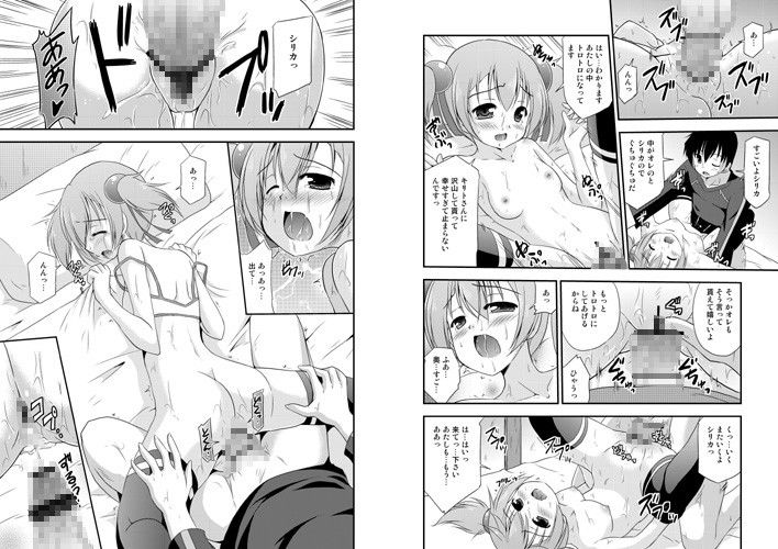 【ソードアートオンライン 同人】シリカルートオンライン ソードアートオンライン エロ漫画3
