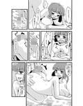 満開の桜の木の下で
