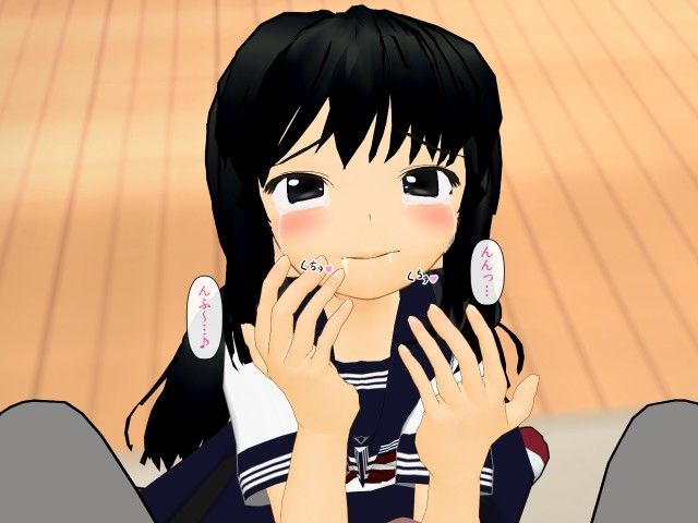 無理矢理AV女優綾音ちゃん「変態●学生綾音ちゃんのフェラチオお勉強会」 白の家 エロ漫画2