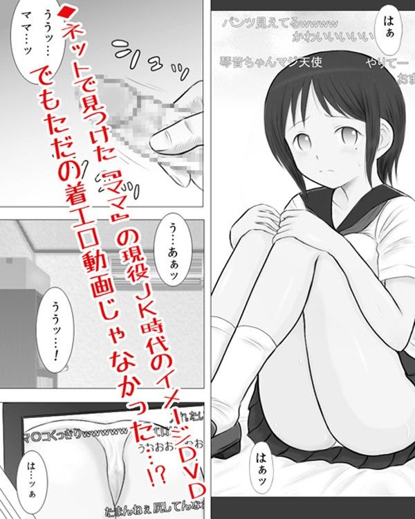 エロ漫画ママの裏イメージビデオが流出していたようです。(ドリチンワークス)