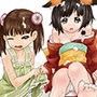 古民家園の狐娘ちゃん