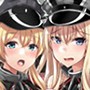 Daily life of admiral and two German ship 提督と二人の日常