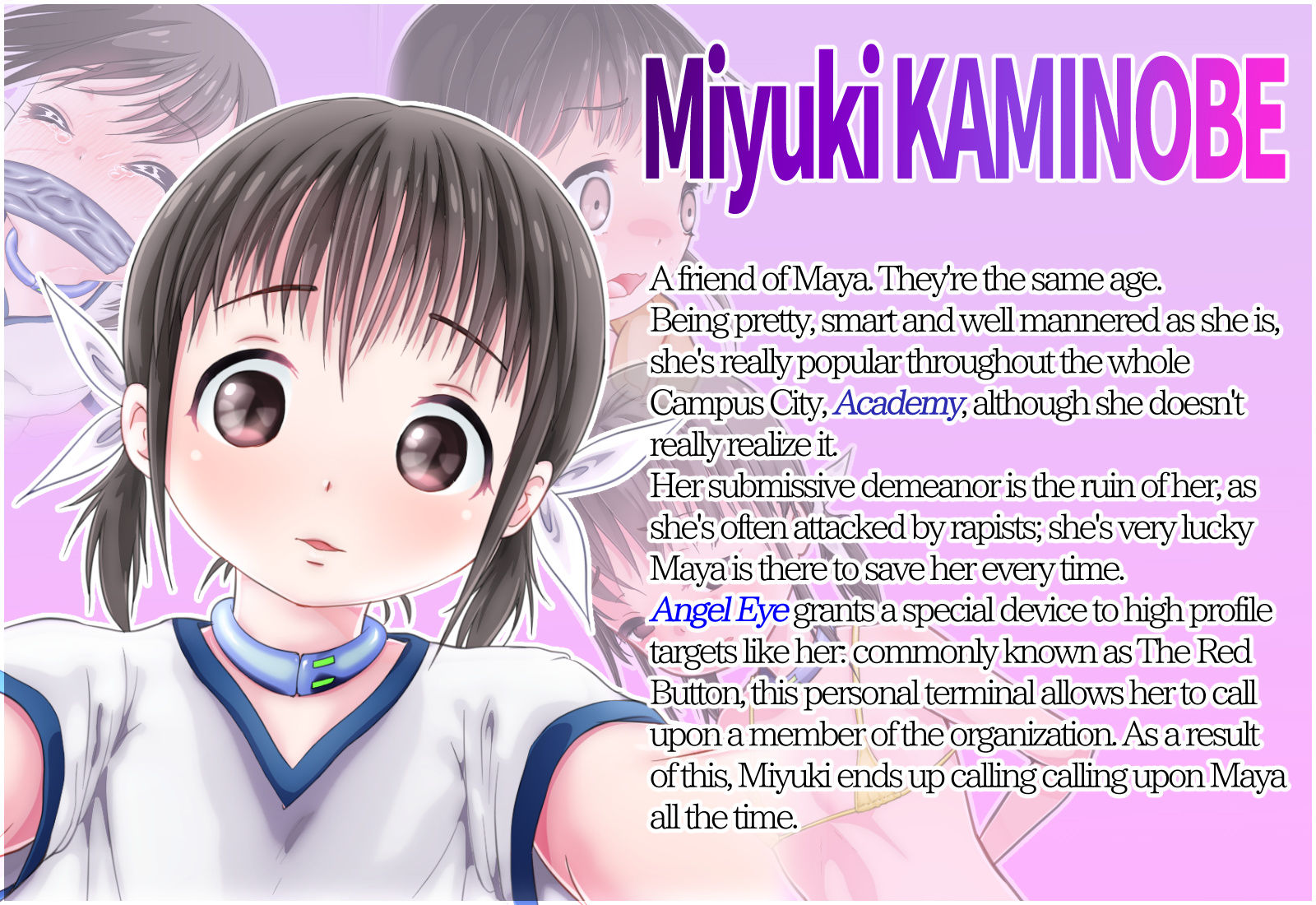 Angel Eyes -Maya- Chapter 1 Tit Pierc... I's アイズ エロ漫画11