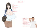 そのコンビニのトイレにははだかの超乳垂れ乳人妻がいるという話。