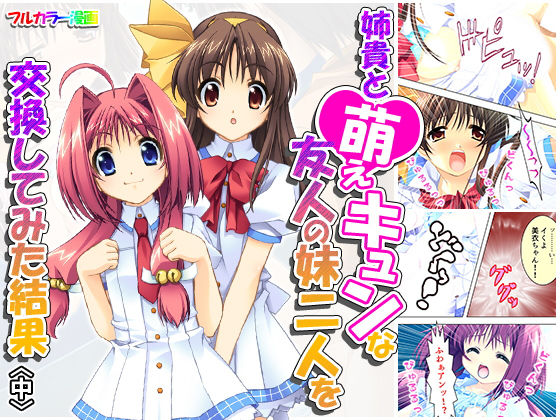 姉貴と萌えキュンな友人の妹二人を交換してみた結果 中のジャケット