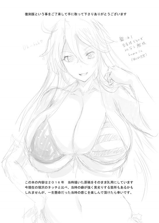 復刻版 艦〇れっぱい 外伝 ‐Iowa編- 画像1