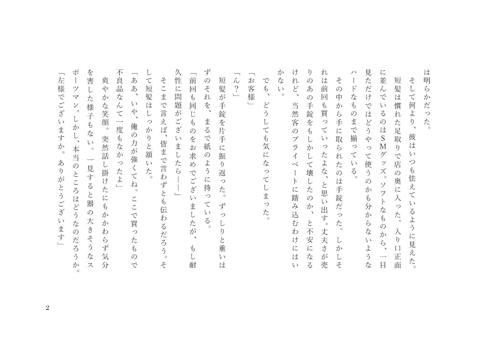 大人玩具検品部門 サンプル2