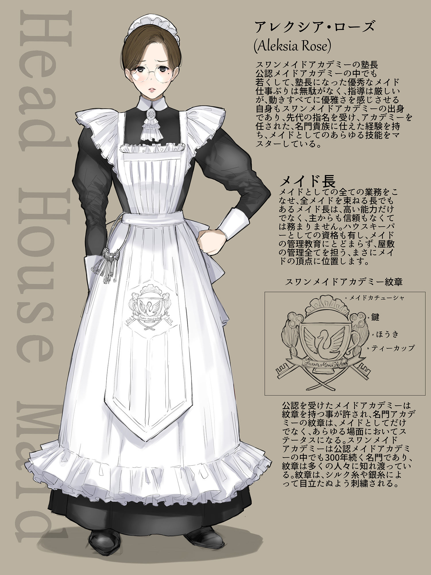 SWAN MAID ACADEMY 見習いメイドのメイ4