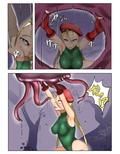 ふたなりモリガンのくすぐりレ●プ戦法VSキャミィ編