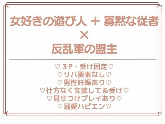 反乱軍の盟主は遊び人になびかない