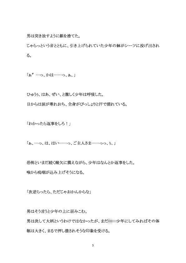 淫らな初調教―少年性奴●は閨に乱れ咲く― 百億いばら エロ漫画6