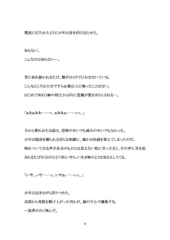 淫らな初調教―少年性奴●は閨に乱れ咲く― 百億いばら エロ漫画10