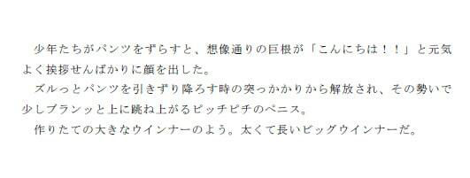 銭湯で見た少年たちの裸の報告 後編_3