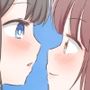 露出プレイする百合っぷる バス＆図書室編