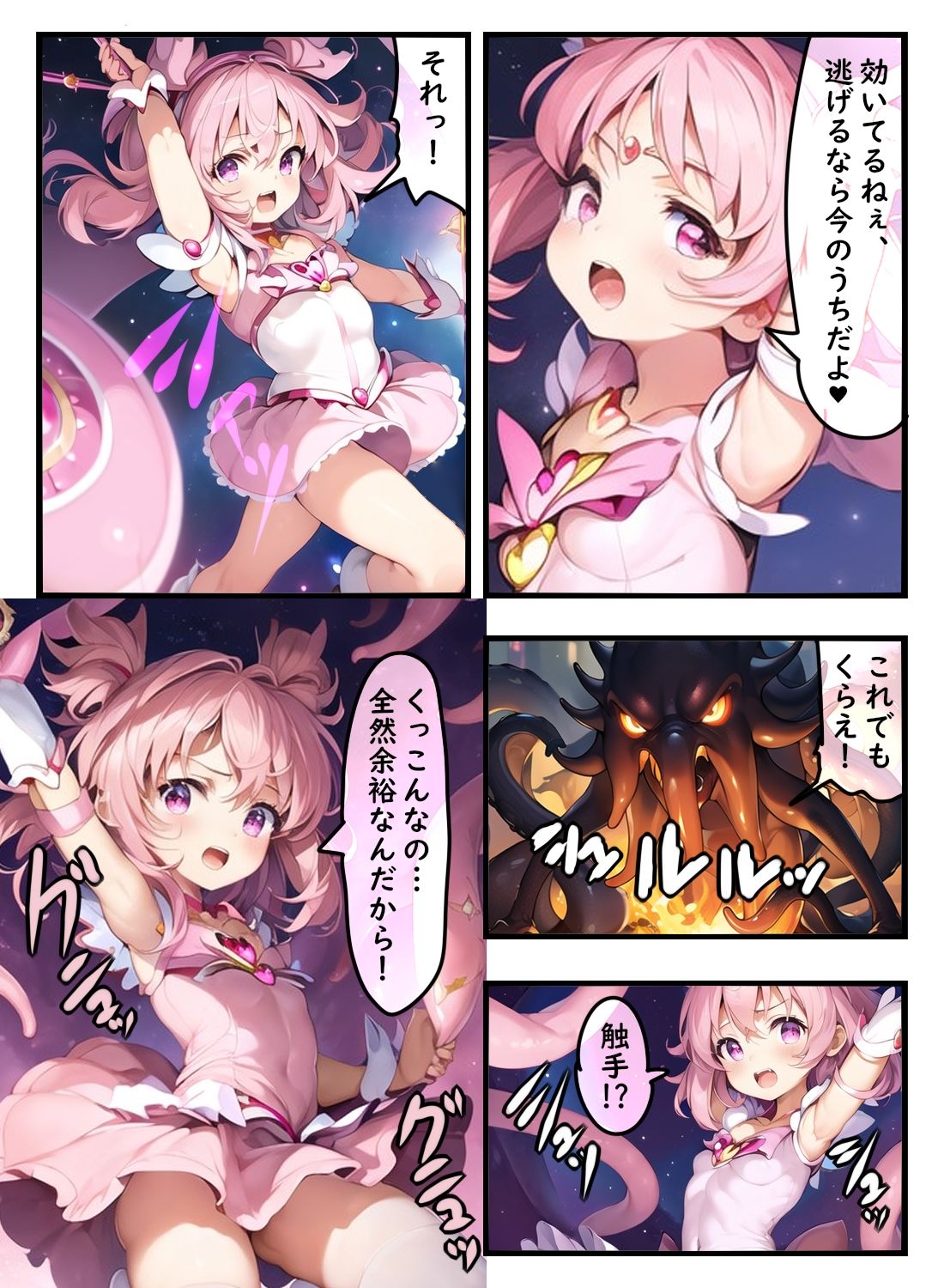 魔法少女ジュリエット〜魔物に敗北し、セックスしまくりビッチ化〜_3