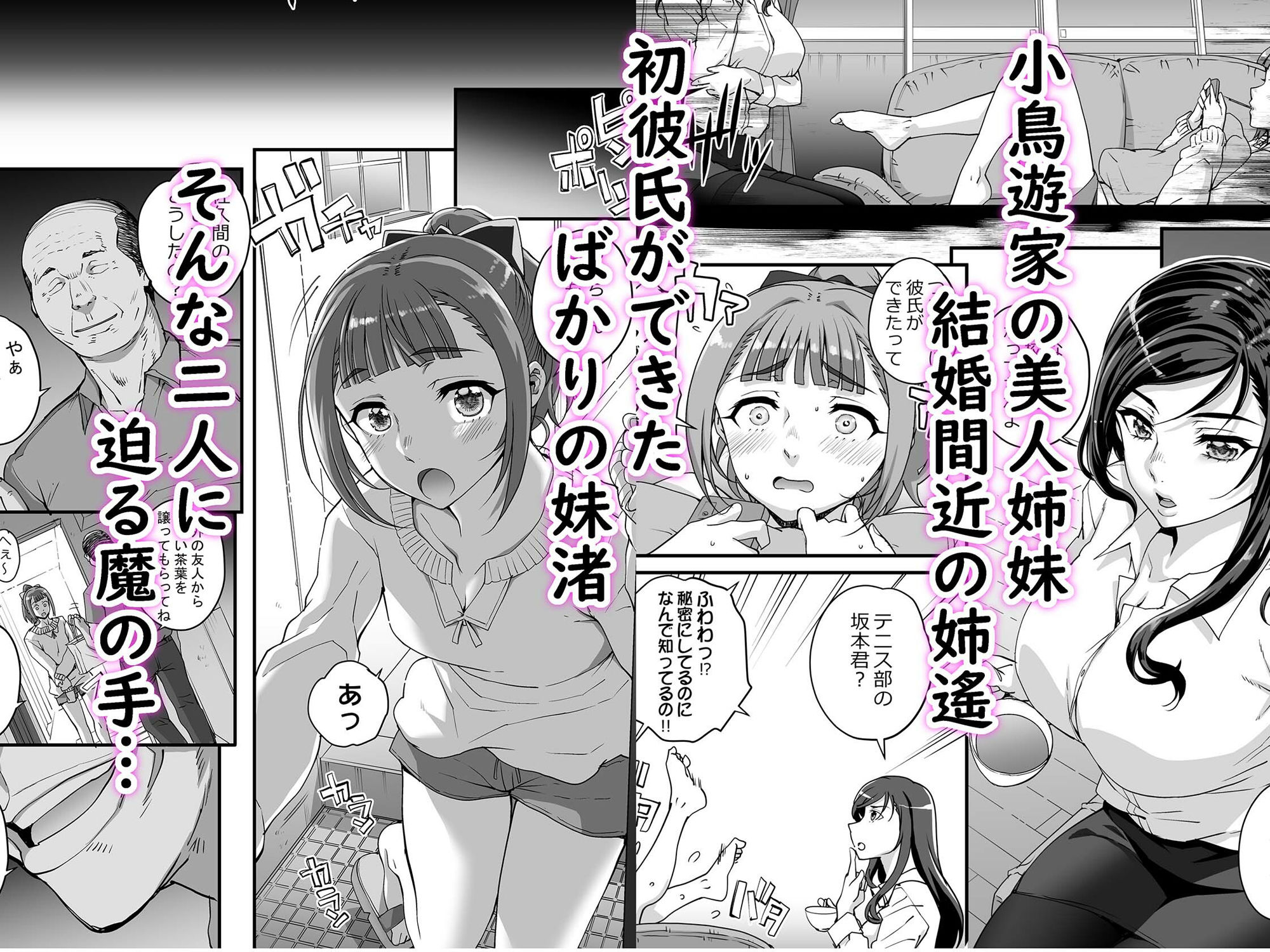 【NTR漫画】小鳥遊姉妹の受難	【まごの亭】