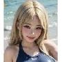 スク水金髪ギャル