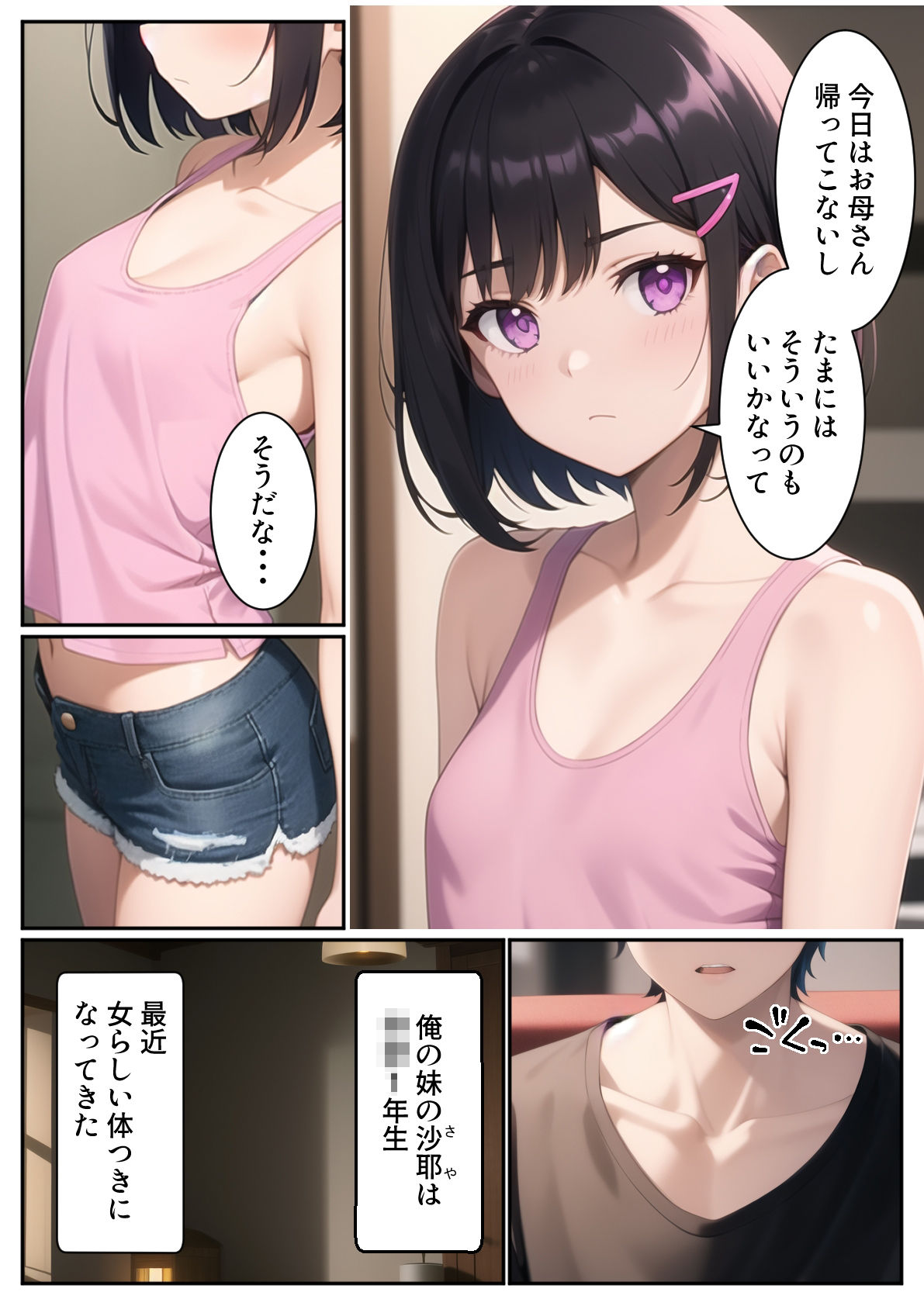 エロ漫画俺の妹が一緒にお風呂に入ろうと誘ってきた件男性向けdmm18fanzaの画像