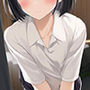 ほんのり赤面した貧乳JKがナニかを隠してる仕草のせいで余計にえっち要素が増してしまう集