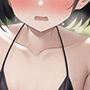子供が産める身体の貧乳JKが水着姿で挑発したりポロリしてしまう集