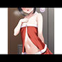サンタコスの貧乳JKがクリスマスターベション用のおかずをプレゼントしてしまう集