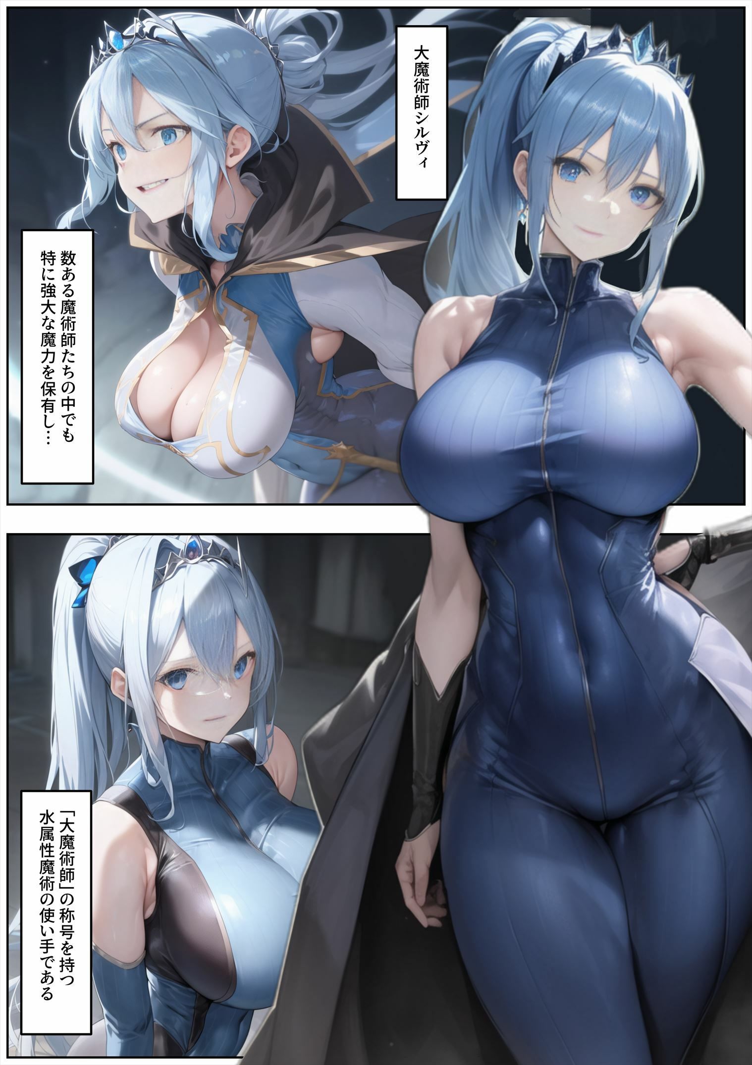 売奴家畜化調教3 魔術師シルヴィ 画像1