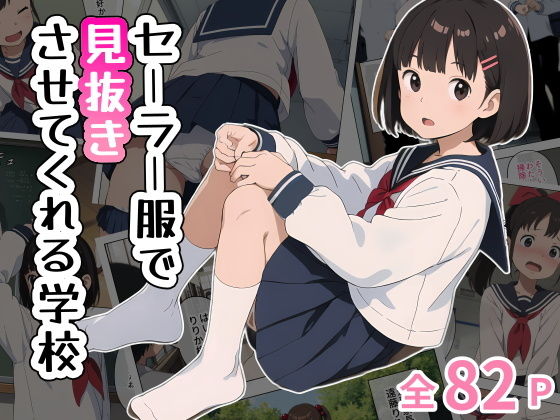 セーラー服で見抜きさせてくれる学校_1