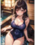 不倫旅行に連れてきた人妻にいろんなカッコをさせてみたCG集