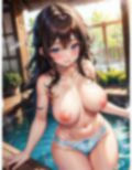 不倫旅行に連れてきた人妻にいろんなカッコをさせてみたCG集