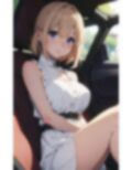 【AI×アニメ】金髪美女とカーセックス 画像3