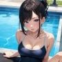 水泳部後輩とぐっちょぐちょスク水セックス