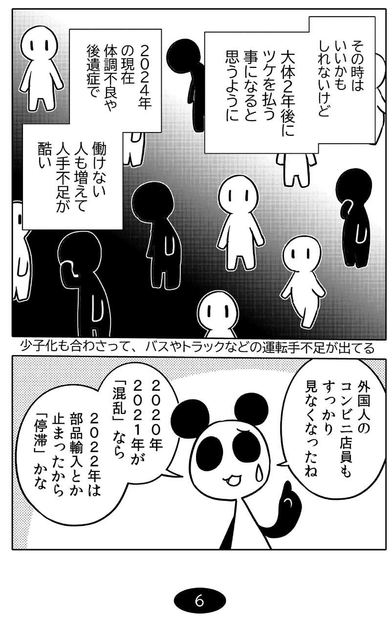 コロナウイルスと過ごす日常〜2022年・2023年の記録〜のサンプル画像5