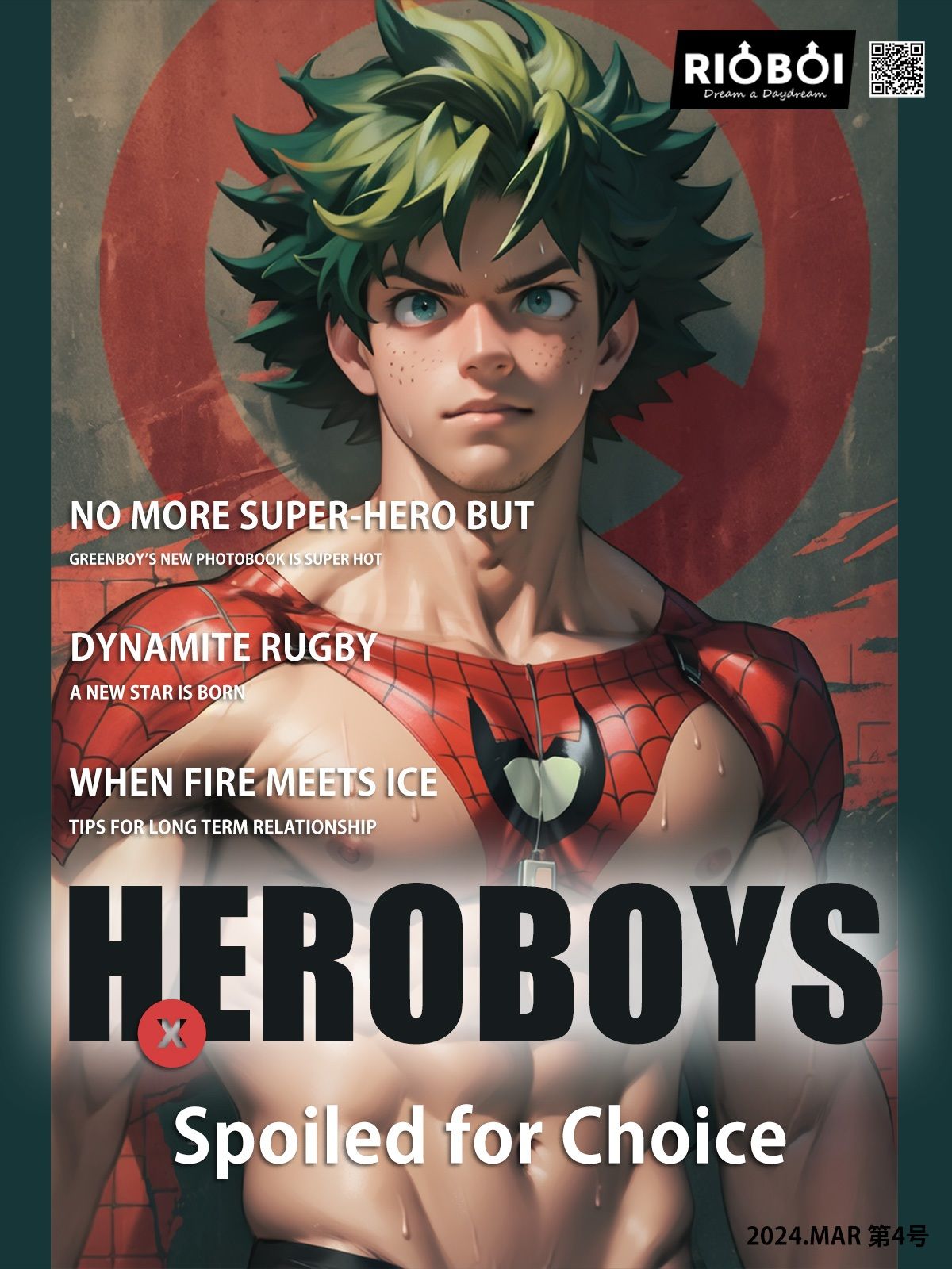 仮想グラビア雑誌HxEROBOY4号:両者一択4