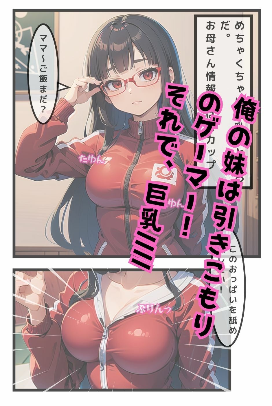 オタクの巨乳妹にキメセクしまくった件のサンプル画像2