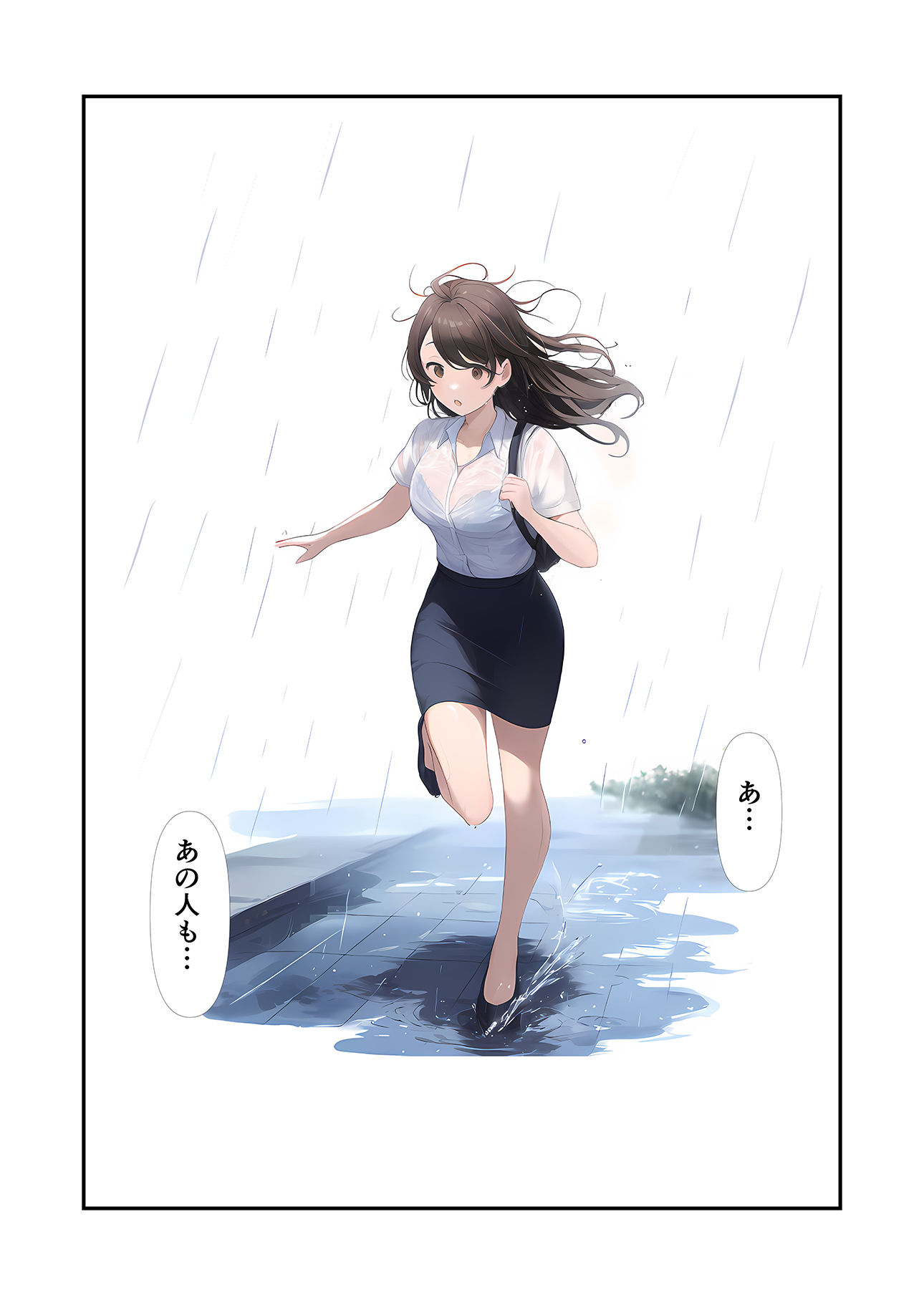 雨宿りのサンプル画像4