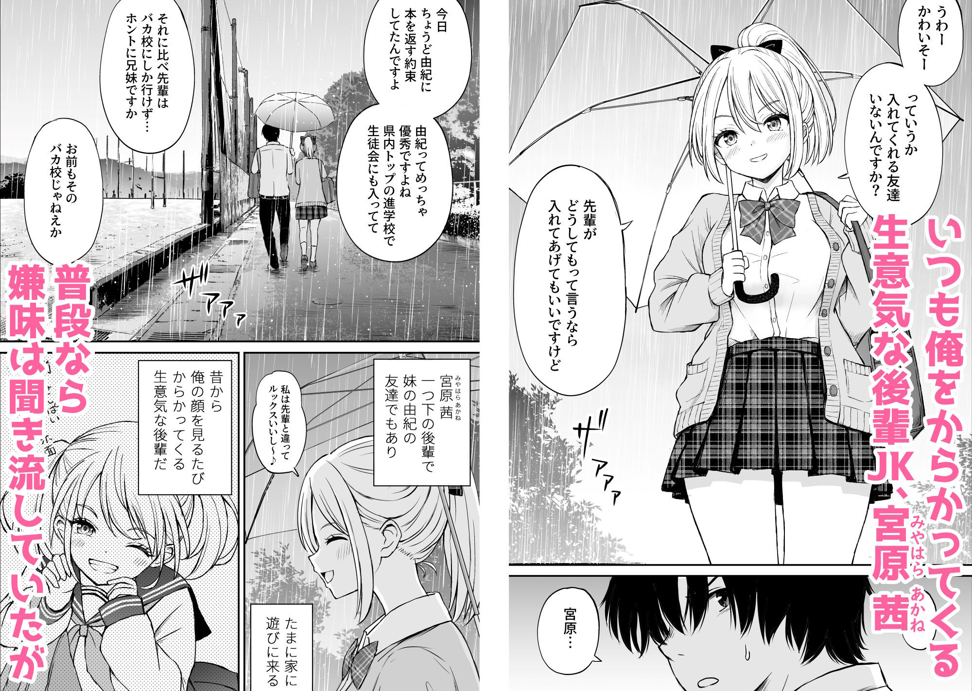 生意気ポニーテール娘をHなお仕置きで涙目にする話のサンプル画像2