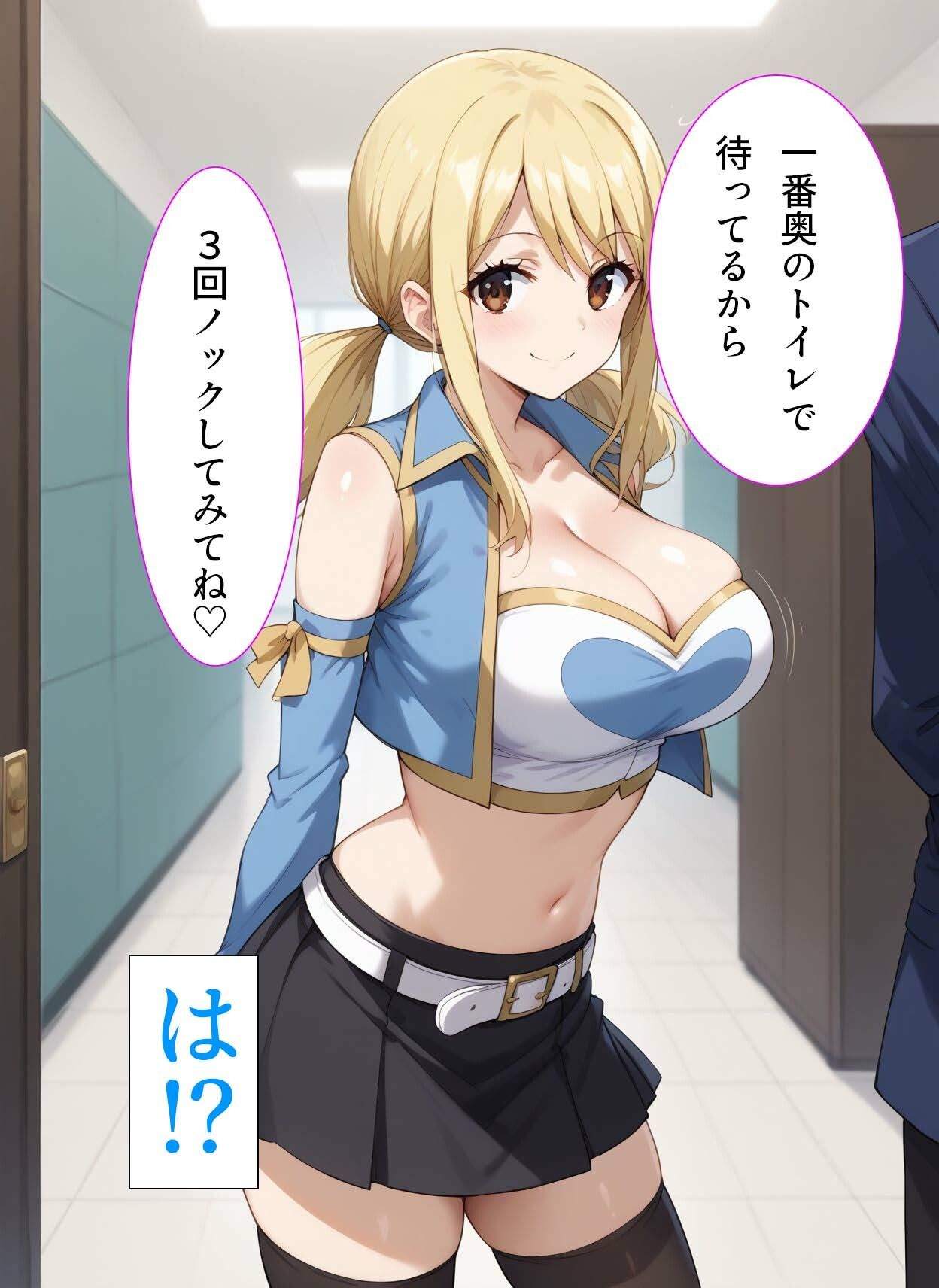 爆乳痴女ルーシィをチ◯ポで倒せ！_7